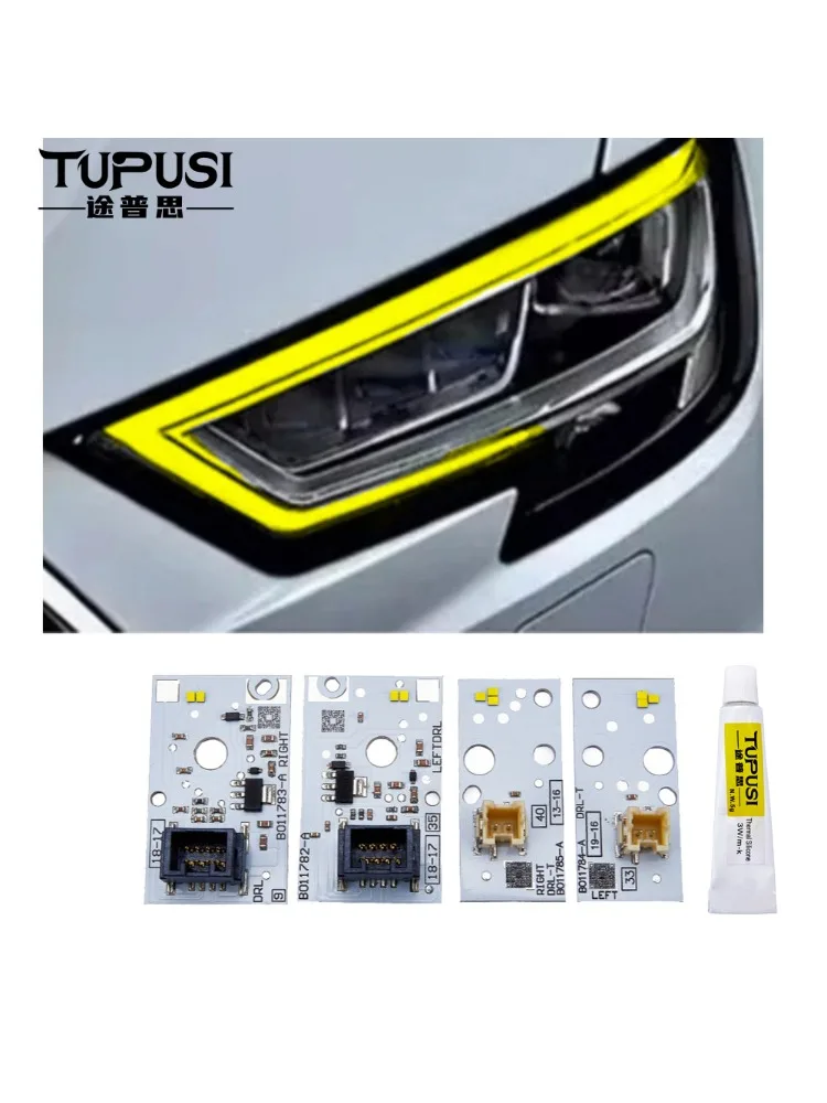 Lumière matricielle pour Audi S3 RS3 A3 2017 – 2020, feux de jour, panneaux de source lumineuse LED, Module de puce DRL 8V0998474A 8V0998473A