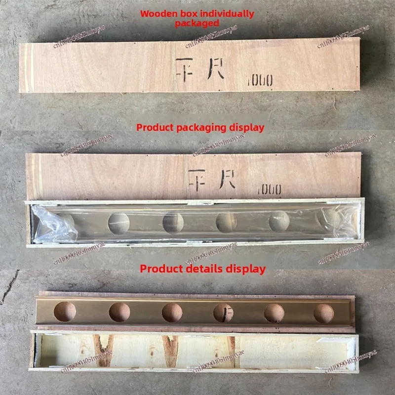 

High Precision Magnesium Aluminum Alloy Flat Ruler Light Equipment Installation Inspection Measurement I-shaped Flat Ruler
