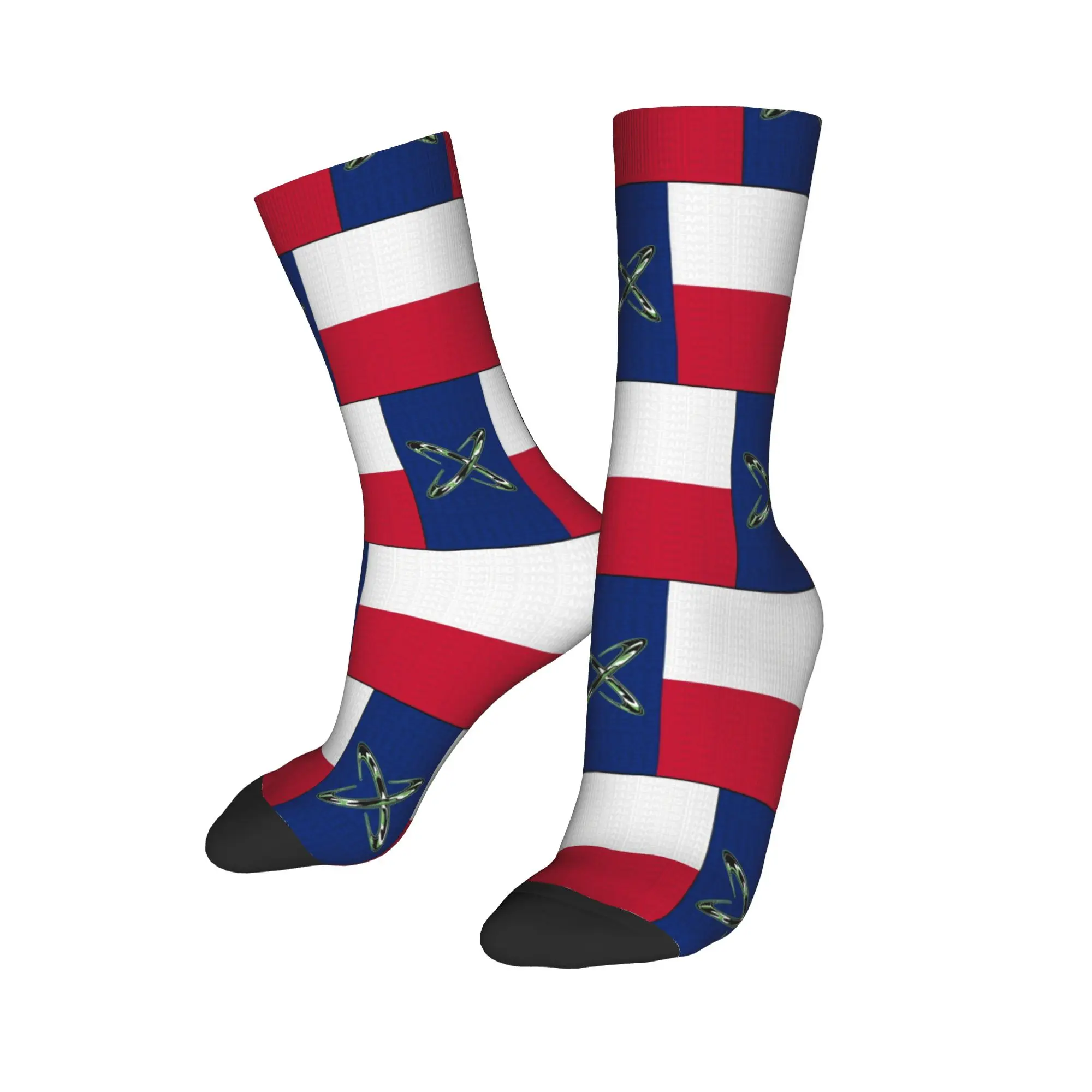 

New Men's Socks Harajuku Team Feids Texas Flag Ferxxos Sock Polyester Graphic Women Socks Spring Summer Autumn Winter