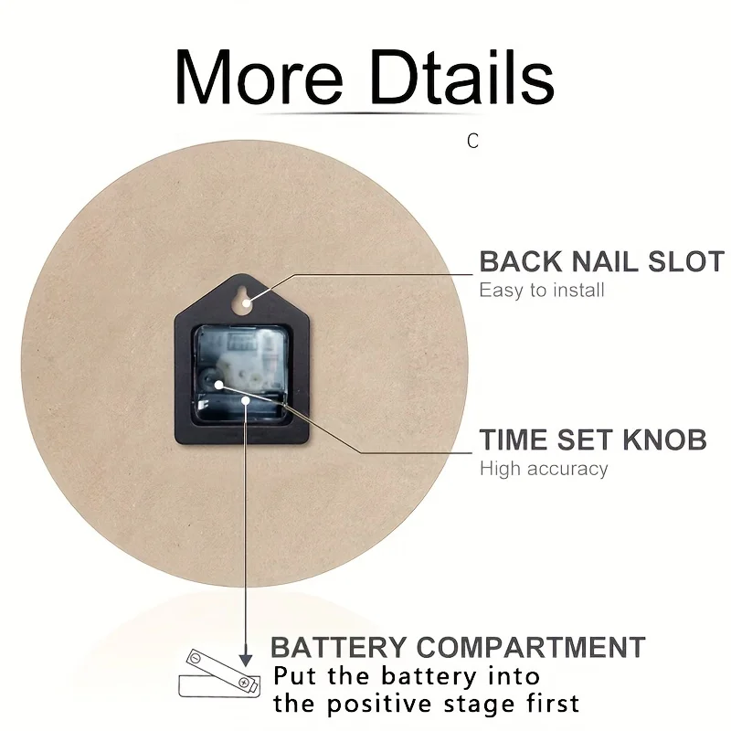 Thumbnail 4 - #86 Best Large Decorative Wall Clocks to Buy In 2026