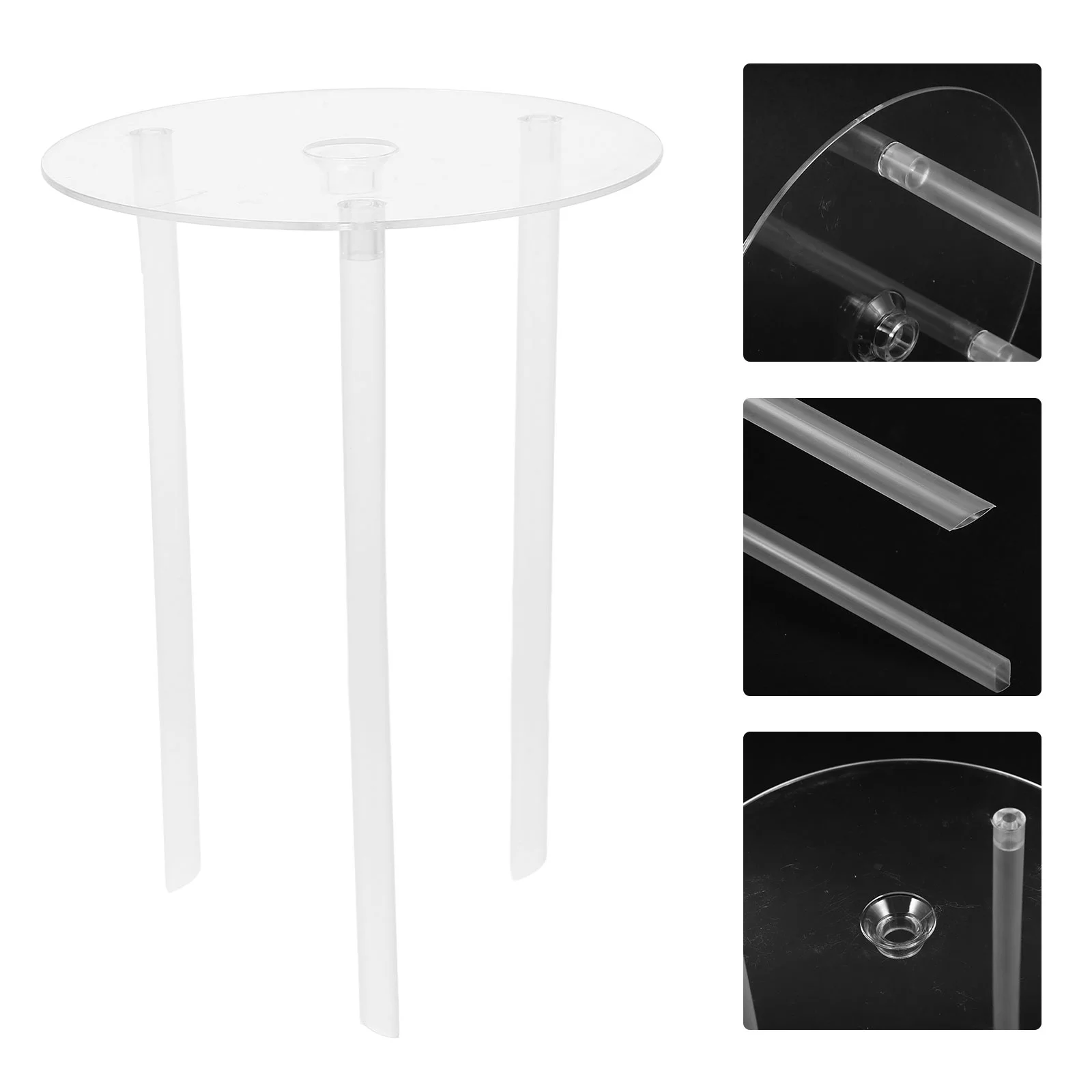 4 Set Cake Support Stand Dowel Stands Dowels Rods White Plastic Decorating Supplies Tier Stacking Kits Baking Mold/cake