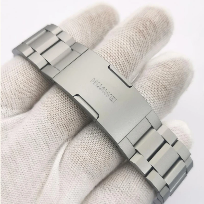 Huawei 100% pulseira de titânio original para huawei assistir gt3 pro/gt 2 pro/gt2 46mm gt 3 46mm 22mm pulseira gt