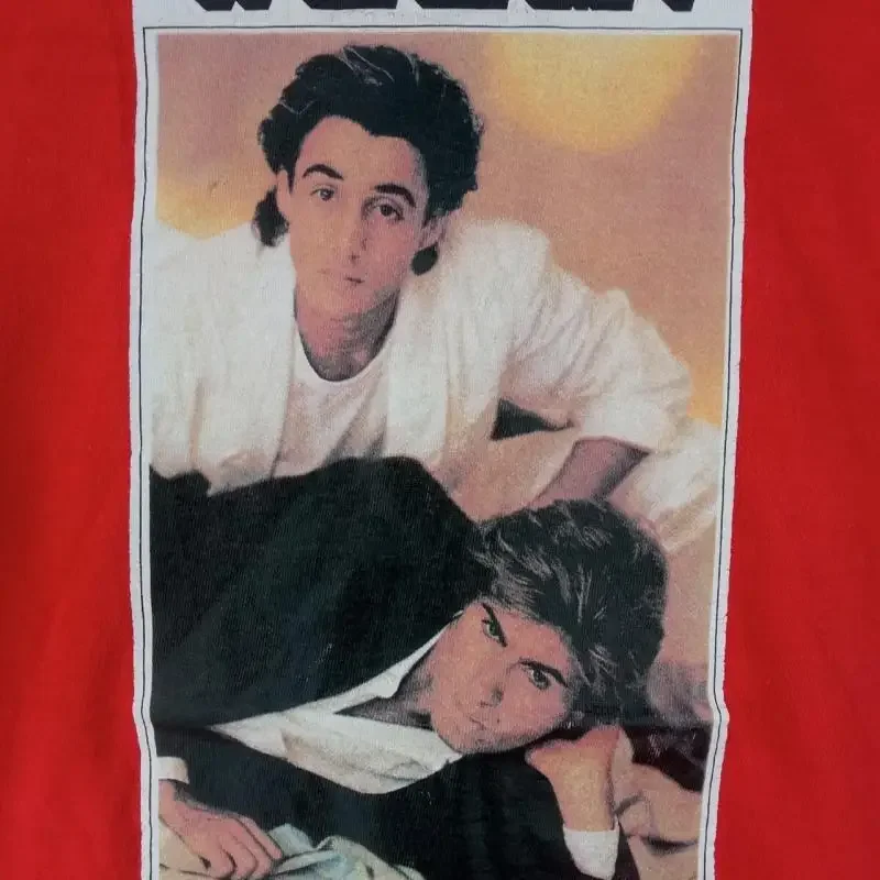 Wham UK Pop Hip hop Red S 234XL shirt NG3325