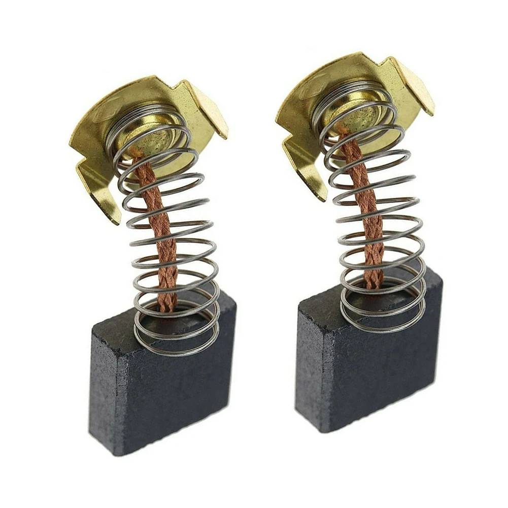 2pcs Carbon Brush Replacement Electric Hammer Drill Graphite Brush For Makita CB-204 Demolition Hammer Angle Grinder