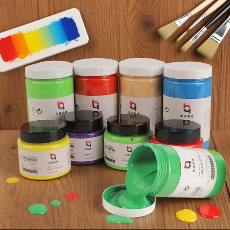 100/300ml Acrylic Pigment Waterproof Sun-resistant Not Easy To Fade Wall Painting Graffiti Craft Production Artistic Creation