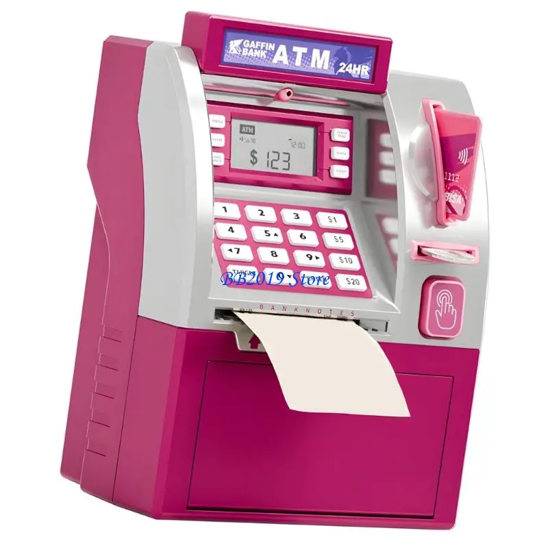 

Q0KB Высокая игрушка-симулятор CASHPOINT с реалистичным планом для развития навыков управления деньгами детей