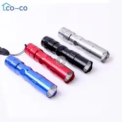 3W Police Led Flashlight T6 Waterproof Shock Resistant Aluminum Super Bright Led Flashlight With Hand Strap Outdoor Lighting