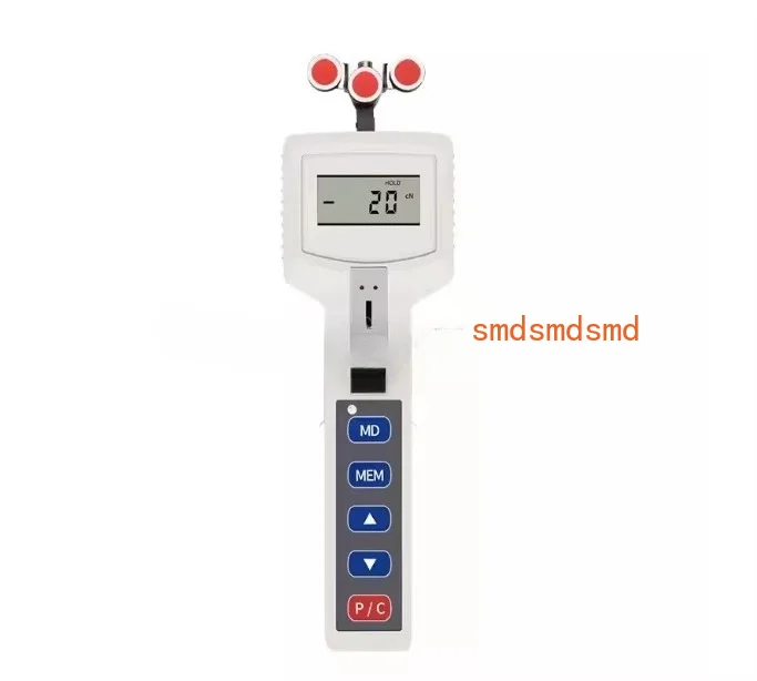 Digital Display Handheld Tension Meter High Precision Textile Tension Tester For Fiber Steel Wire Testing