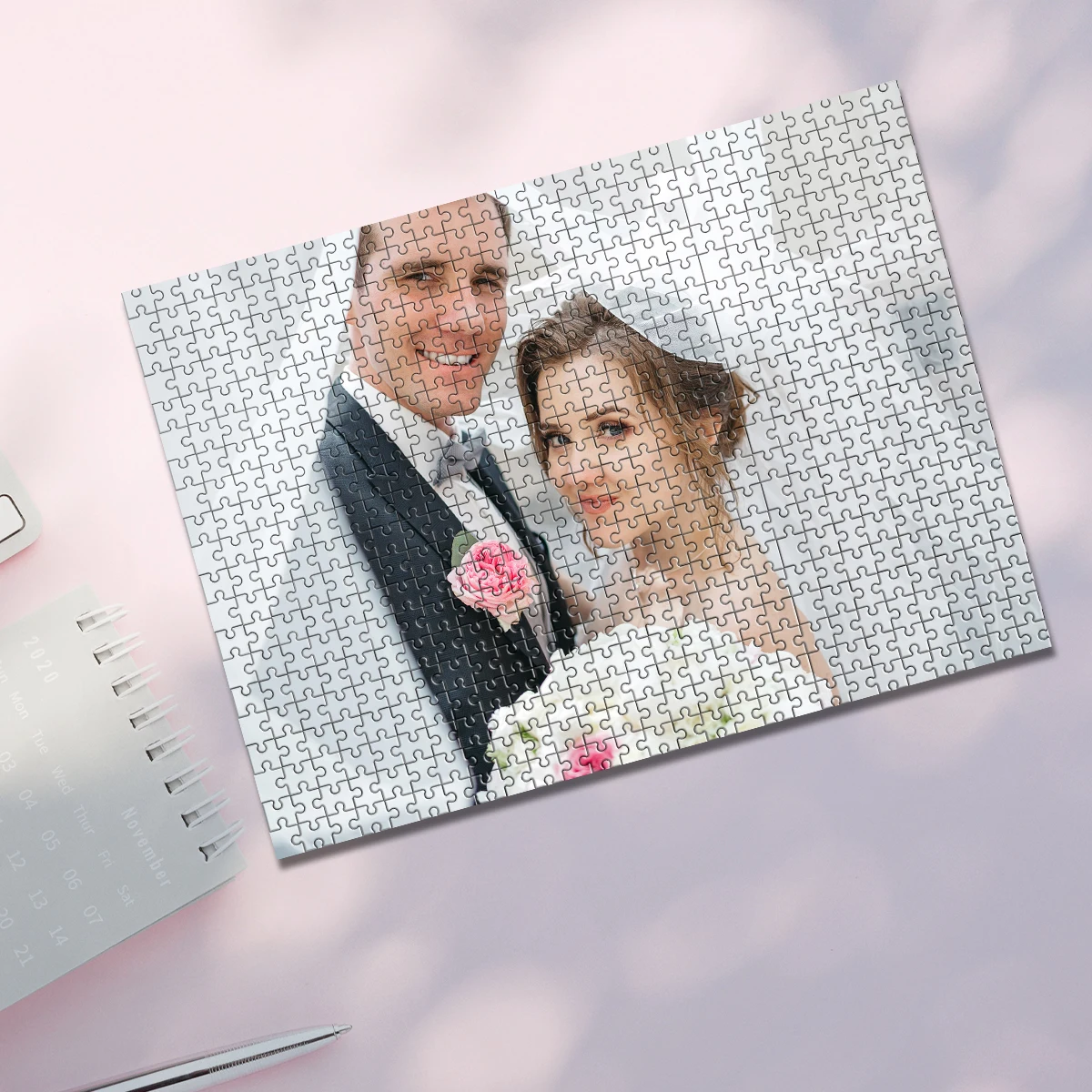 35/150/300/500/1000 قطعة شخصية مخصصة صور لغز صور الزفاف بازل قطع مخصص لتقوم بها بنفسك شخصية صور الألغاز