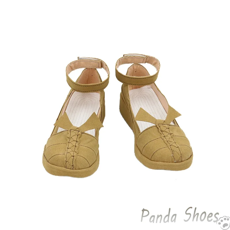 Zapatos de Cosplay de Anime Pet Elf Akari, juego de Anime Cos, Botas Largas, accesorios de vestuario de cómic para fiesta de Halloween