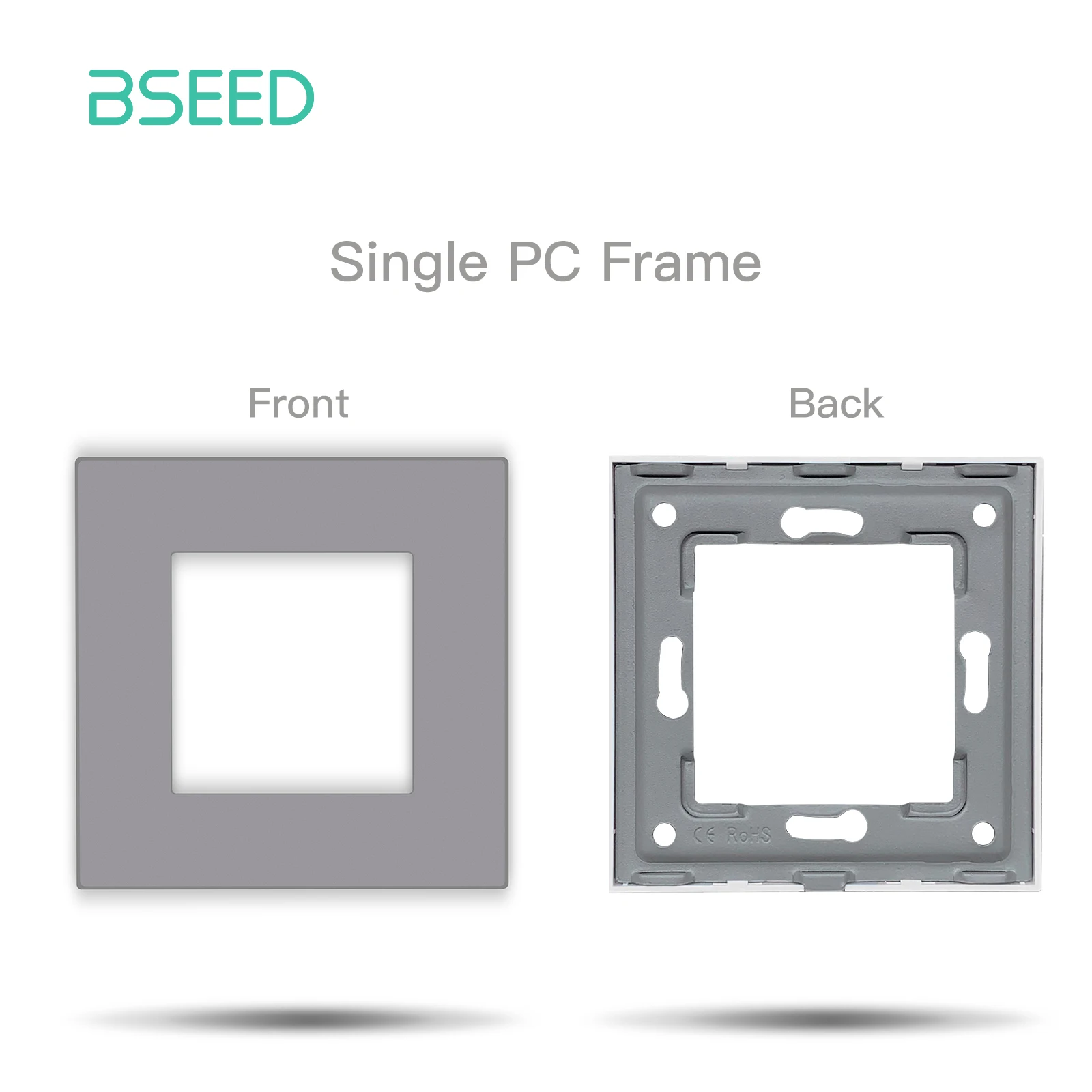 BSEED Stopcontact Internet Cat6 Onderdelen Kunststof frame USB Type-C Oplaadpoort TV HDMI-interface DIY Functie Onderdeel Gratis combinatie