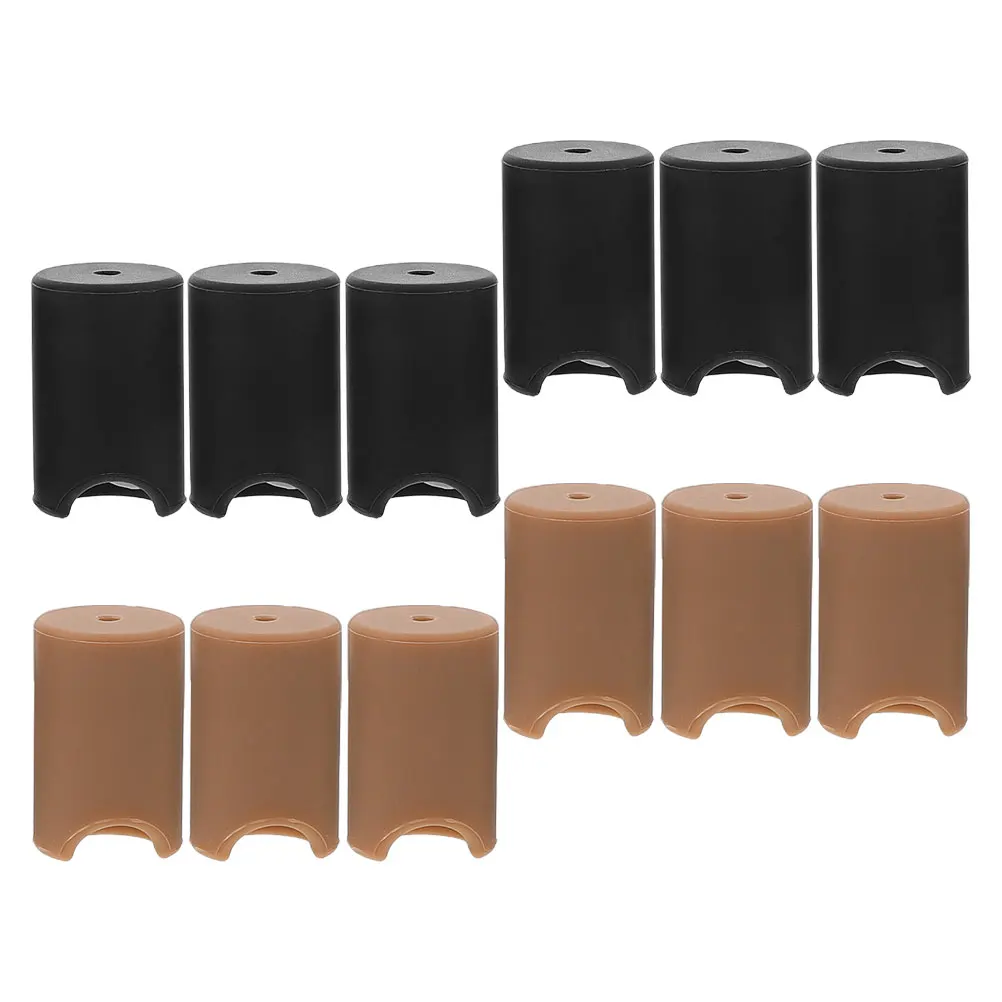 

12 шт. силиконовые угловые бамперы, защита для детей, круглые защитные ограждения для мебели, дверная ручка ящика шкафа, безопасность