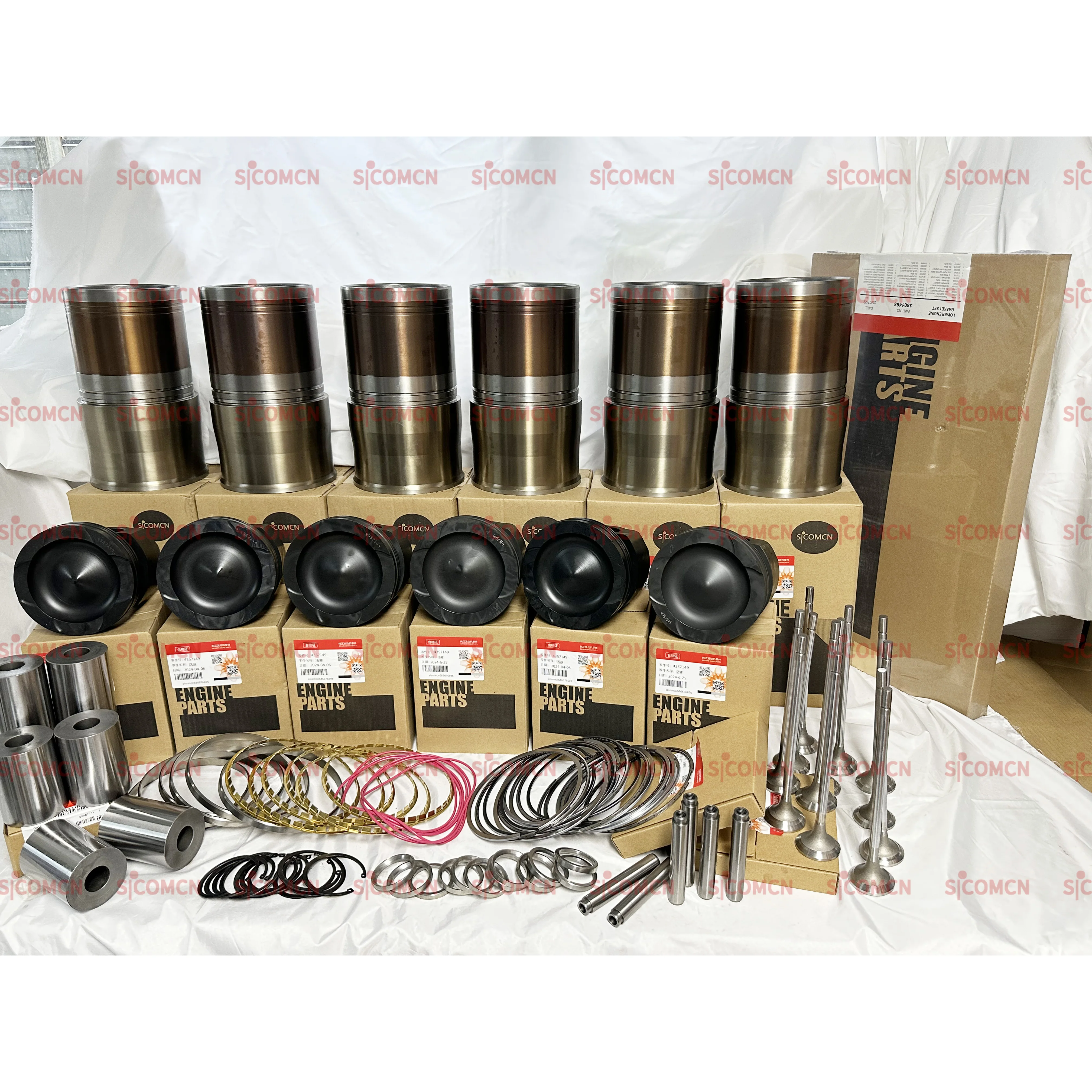 

ISX15 QSX15 X15 Engine Parts Rebuild Kit Overhaul Kit Repair Kit Isx 5693811 4376171 4352286 4309129 4955597 4025214 for Cummins