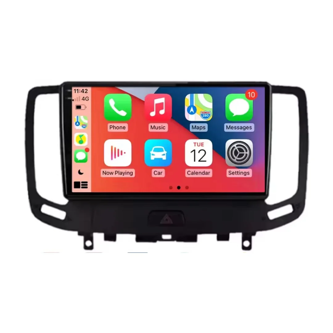 راديو سيارة أندرويد 13 لإنفينيتي G4 G25 G35 G37 2006 - 2013 QLED مشغل فيديو الوسائط المتعددة نظام تحديد المواقع نافي BT 2DIN وحدة الرأس 4G WIFI