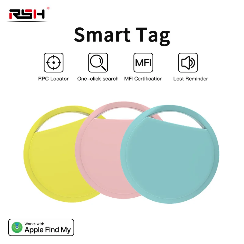 Find My Find Airtag for Apple Anti-lost Device Bluetooth Pet Tracking Smart Anti-lost Locator