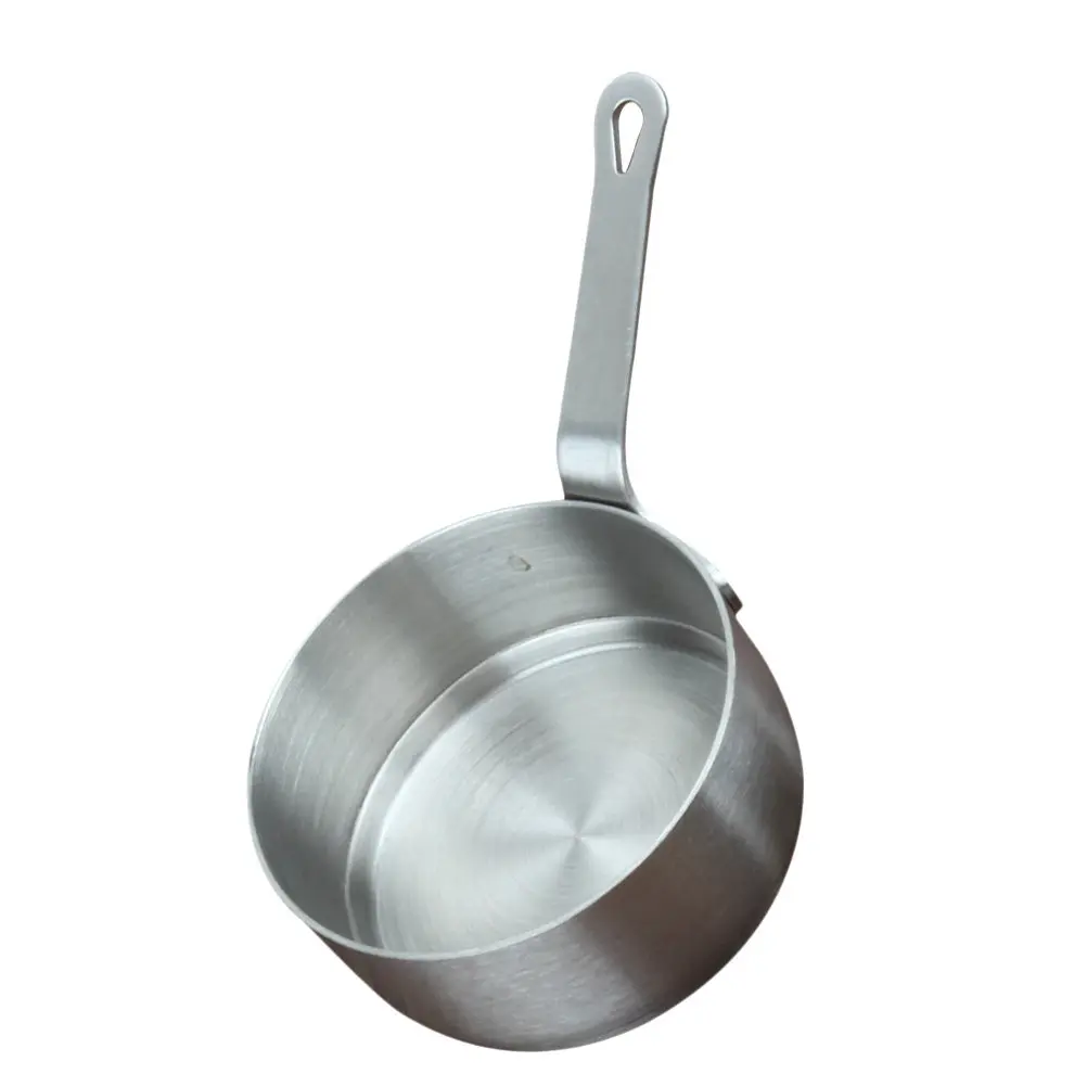50Ml Food Grade Stainless Steel Condiment Bowl Rust Proof Sauce Dish with Convenient Handle for Restaurants Cafes Catering