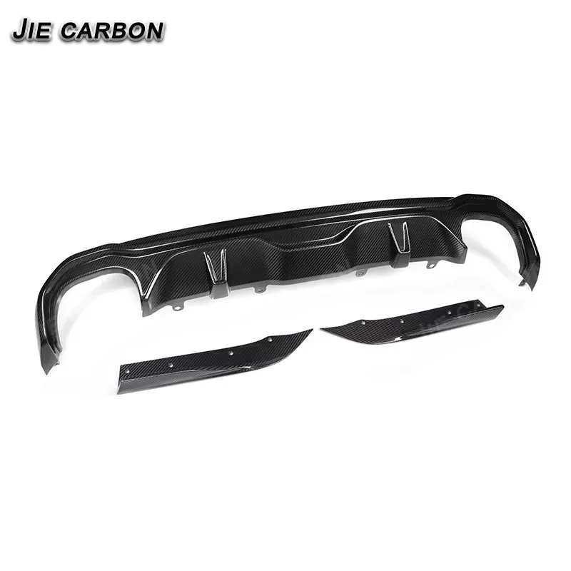 For BMW 4 Series G26 four door dry carbon carbon fiber bilateral dual outlet rear lip rear spoiler car accessories