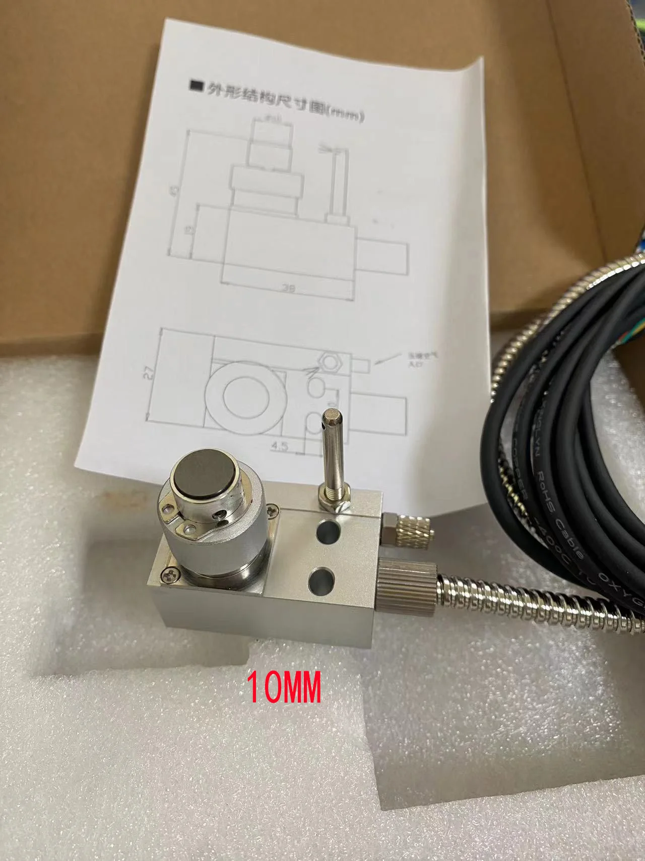 Cnc z軸ツールセッタータッチセッター高さcnc彫刻機掘削フライス