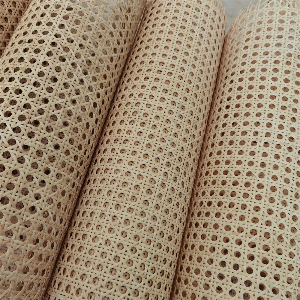 60CM Width 1-3 Meters Long Cane Webbing Sheets Natural Rattan Material Chair Repairing Furniture Home Depot