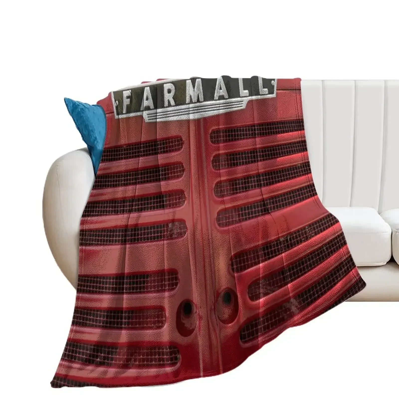 Streamlined Farmall Grill Throw Blanket Weighted Decoratives valentine gift ideas Blankets For Sofas Blankets