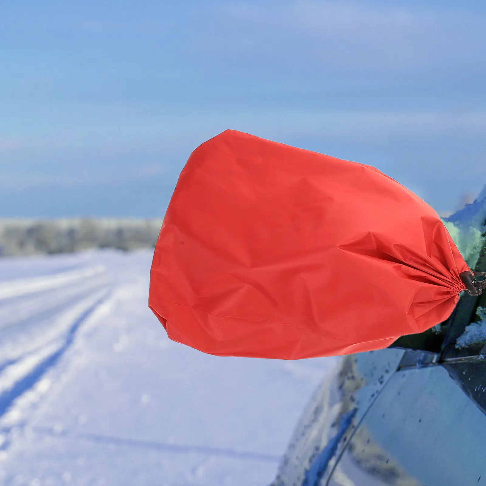 

2Pcs Auto Rear View Mirror Covers Car Side Mirror Snow Shield Protection Cover for Winter Frost Dust Resistant