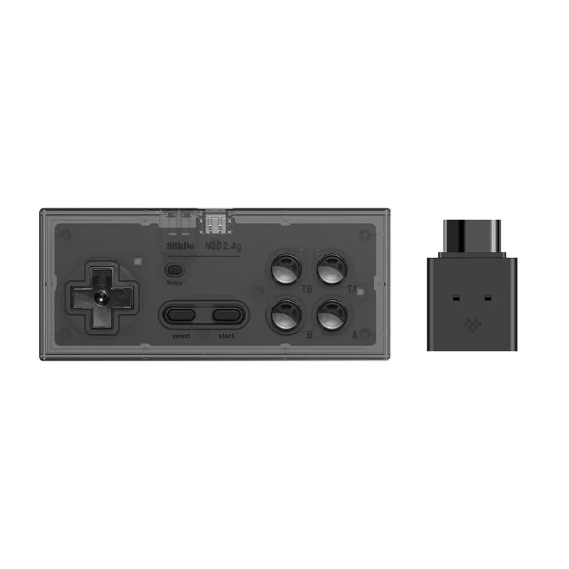 For N30 2.4G wireless retro handle NES game console, plug and play, physical continuous key