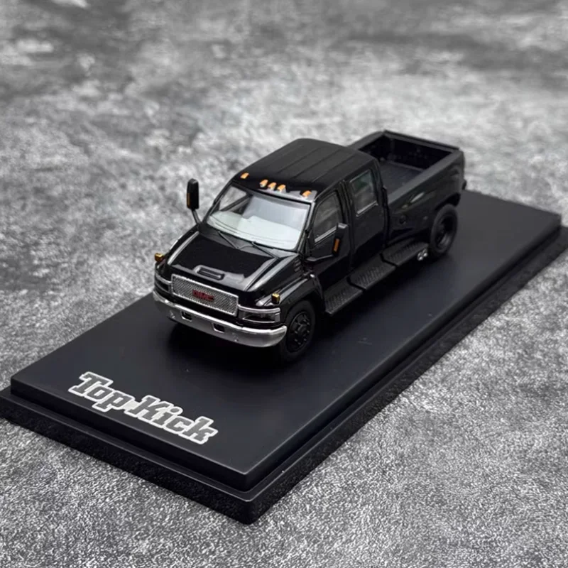 Maßstab 1:64 GMC Topkick Legierung Kodiak Pickup Automodell Druckguss Fertigprodukt Simulation Spielzeugsammlung Geschenk Statisches Modell
