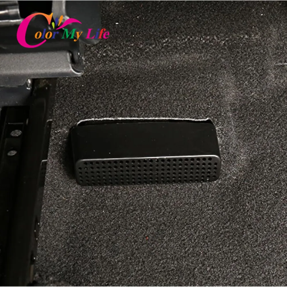 

2Pcs ABS Under Seat Air Vent Outlet Cover Air Conditioning Outlet Trim for Toyota CHR C-HR 2016-2023 Accessories