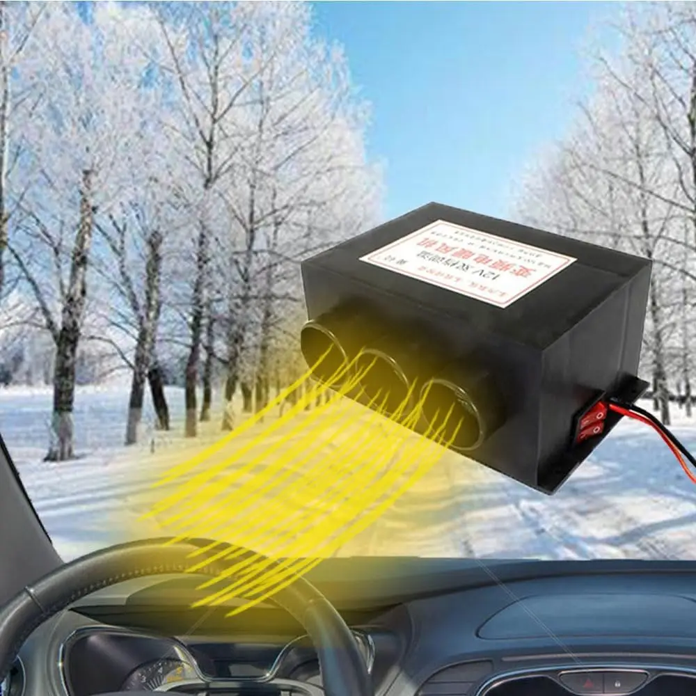 

12V Car Heater 600W Blower Windscreen Demister Defroster with Mounting Accessories