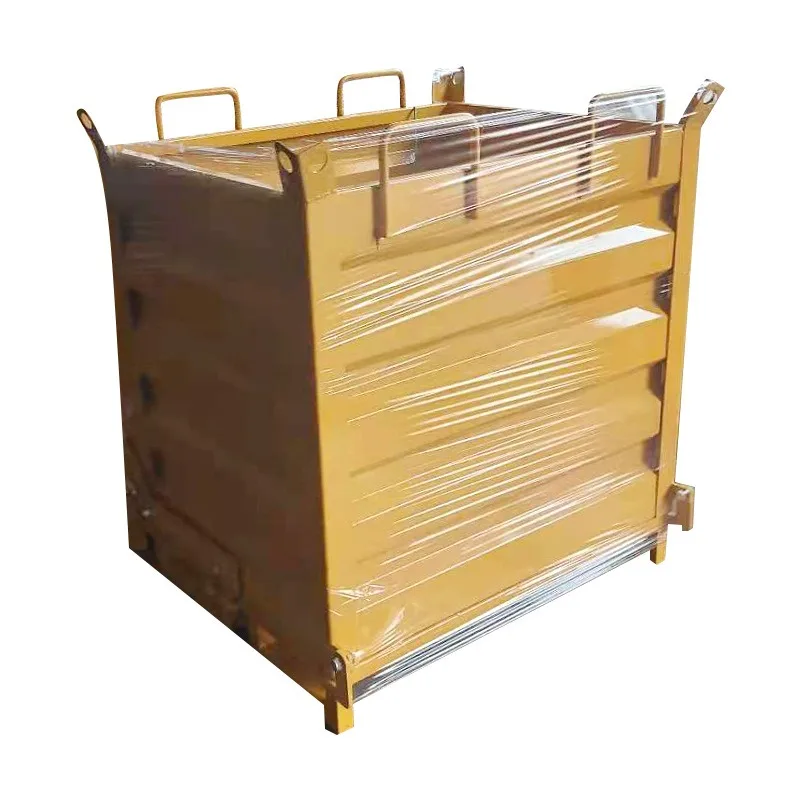 

Cold rolled steel plate iron filings truck dump forklift bottom open packing box