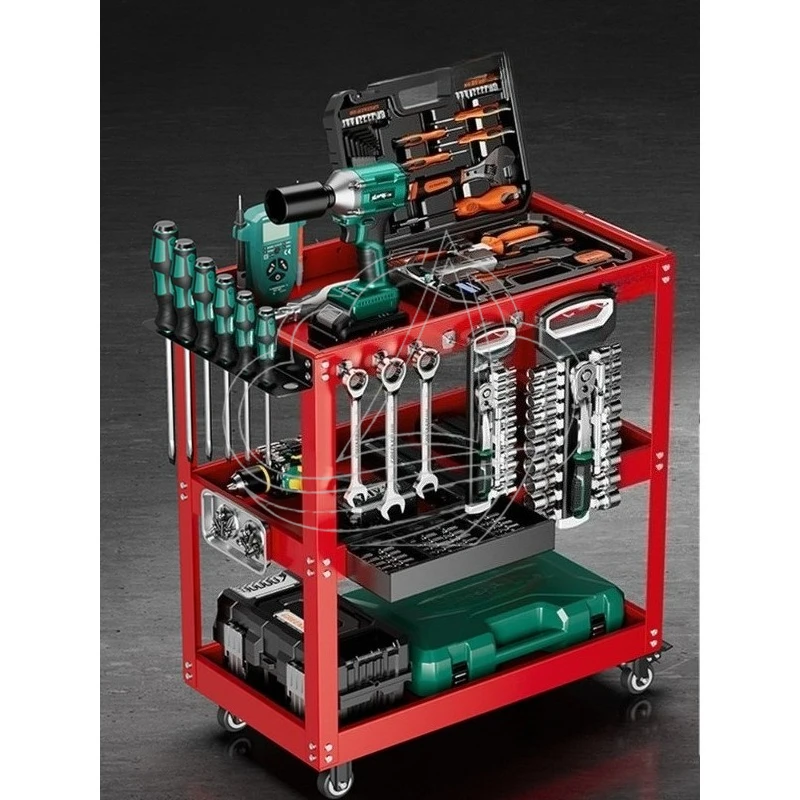 

Multifunctional Rolling Tool Cart Storage Organizer Cabinet for Garage & Workshop Repair