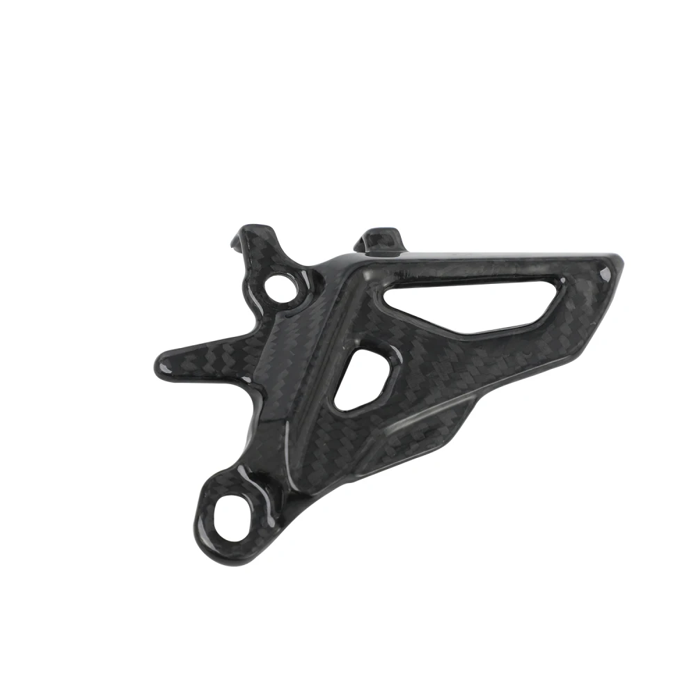 Real Carbon Fiber Sprocket Protection, Off-road Motorcycle Sprocket Guard