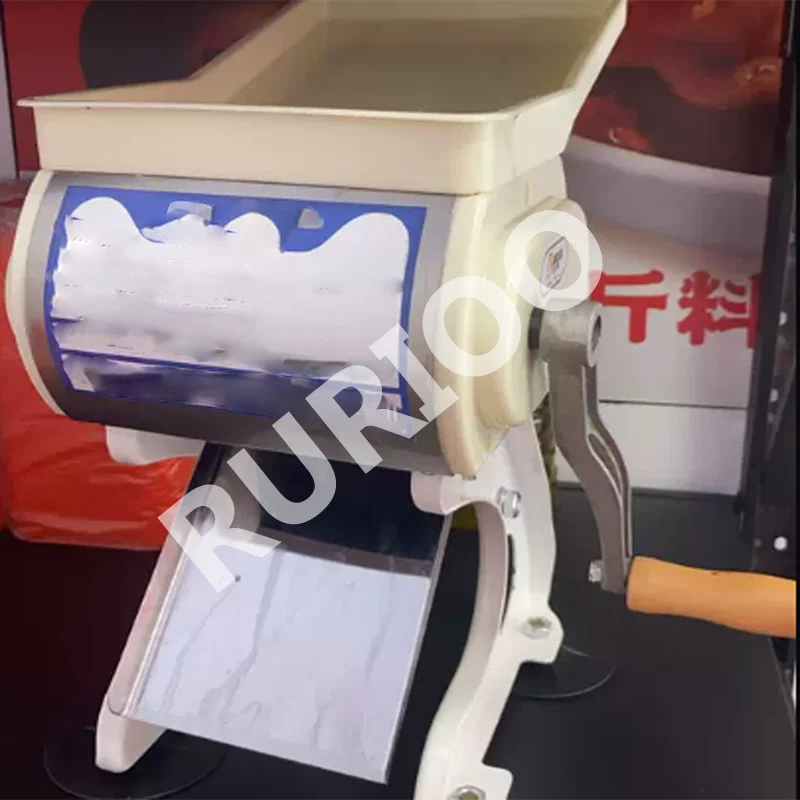 Small Hand Operated Meat Slicer Lightweight Household Hot Pot   Beef Lamb Roll Cutter