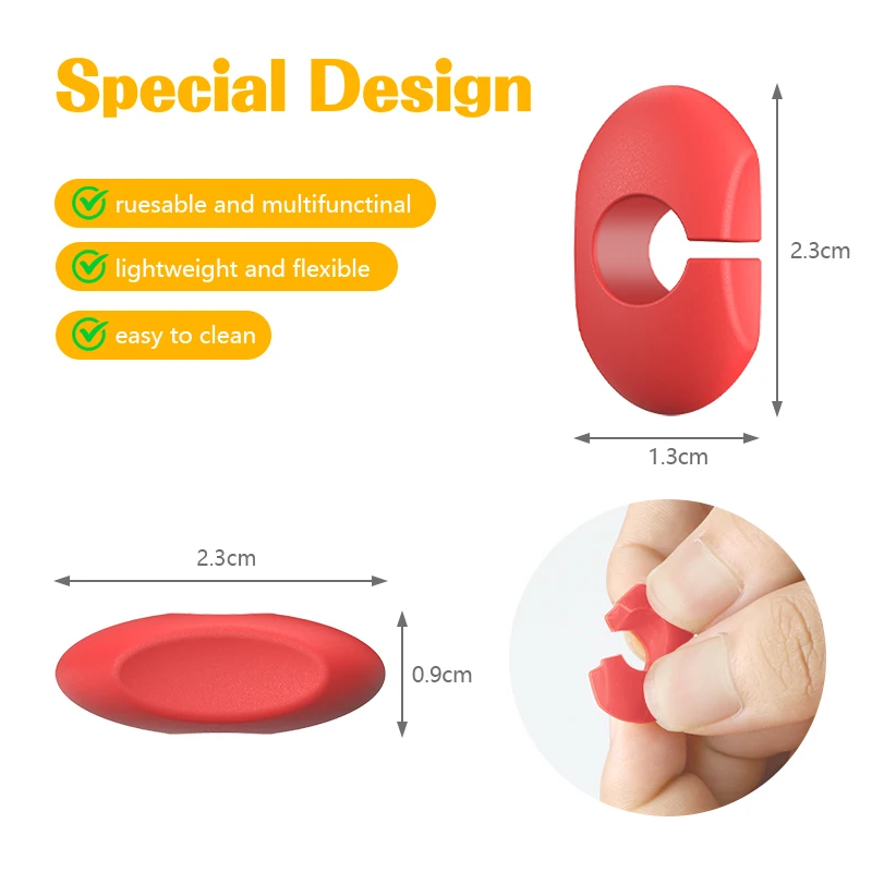 24PCS Silicone Wine Glass Marker Drink Bottle Cup Goblet Label Reusable Mug Marking Tag Recognizer Identification Color Random