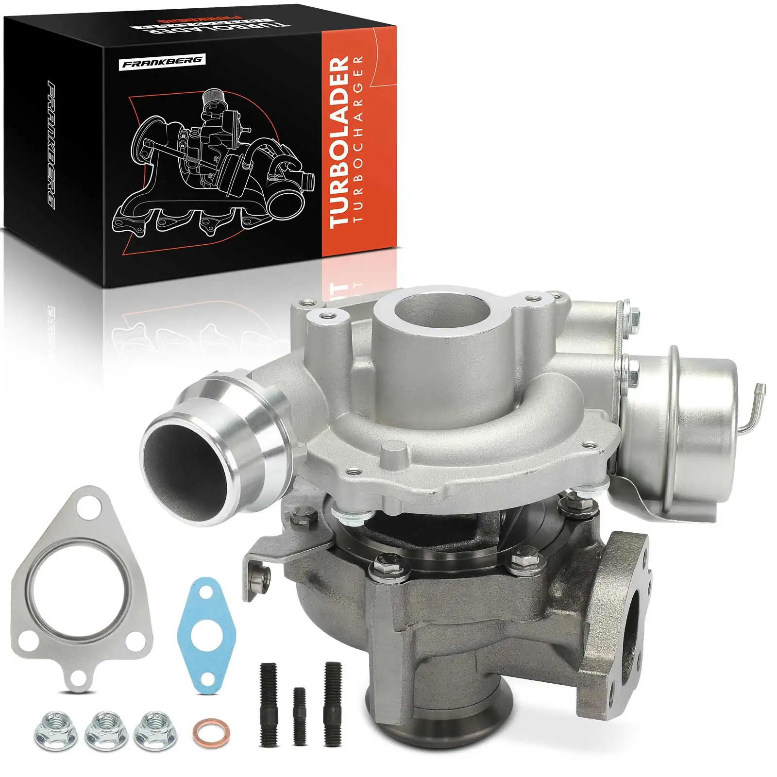 Frankberg 1x Uitlaat turbolader voor Mercedes-Benz A-Klasse W176 B-Klasse W242 W246 Citan Box/MPV W415 C117 X117 X156 144118807R