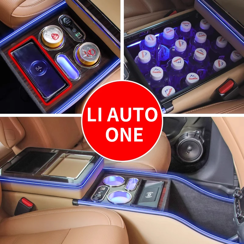 

Rear armrest box Suitable for Ideal Auto One rear armrest box central control storage box armrest box modified storage central