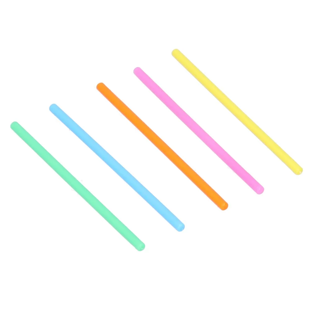 100Pcs Solid Core Counting Sticks Multi Color Box Packed Math Rods Smooth Surface Cylindrical Shape Math Manipulatives