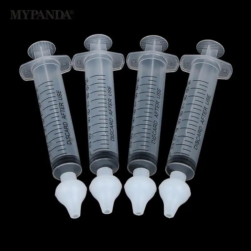 1/2/4Pcs Nasal Washer Professional Syringe 10 20 30ML Nasal Irrigator with Syringes for Baby Infant Safe Nasal Nose Cleaner