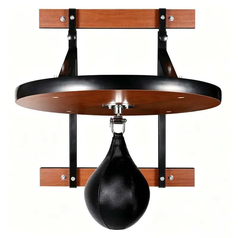 Professional Independent Boxing Speed Ball with Wood Core and Adjustable Height PU Leather Suspended High Speed Rebound