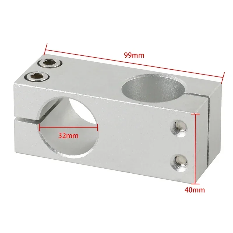 Cross Fixing Clip Bracket Bearing Column Tube Fixing Connecting Piece Bracket Clamp for Single Arm Rotating Bracket