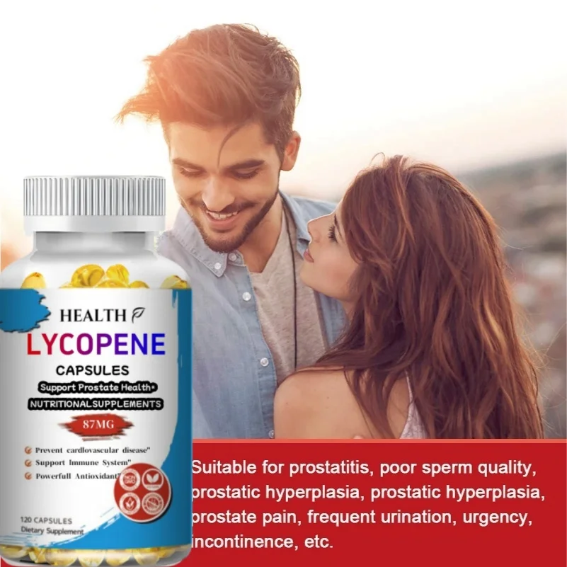 Lycopene 87mg 120 Vegetarian Capsules | Supplementing Health | Natural Tomato Extract Non GMO