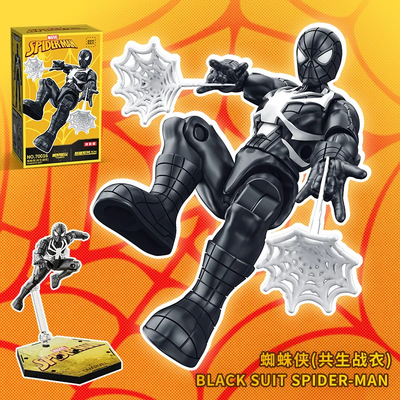 Marvel Legends Blöcke Venom SCHWARZ ANZUG Spider Man Bausteine GRÜN GOBLIN Cartoon baustein Spielzeug Für Kinder Geschenke – Detail 6