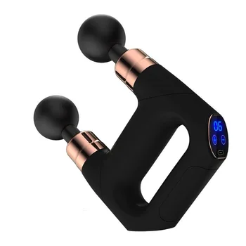 Double massage gun double fascia gun vibrator body massager fascia massage guns back and neck massager electric foot massager