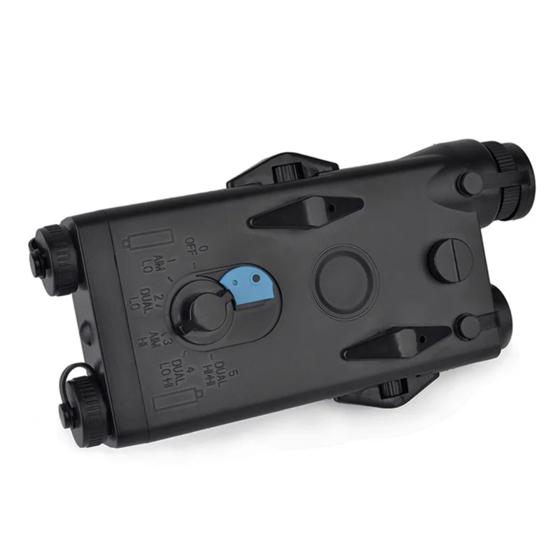ABRS-PEQ2 赤色レーザーインジケーター NERF 用第 9 世代レーザーバッテリー装飾機器ナイロン黒