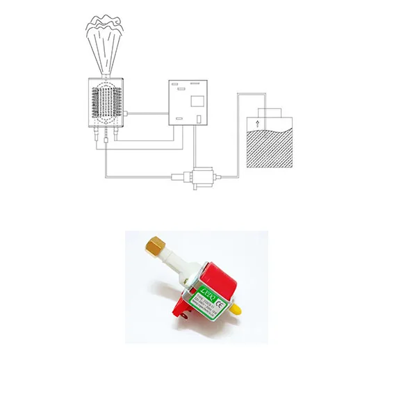 16W 33DCB 110V/220V Bubble Machine Snowflake Machine Oil Pump Smoke Machine Accessories Micro Oil Pump fit 400w/600w/900w