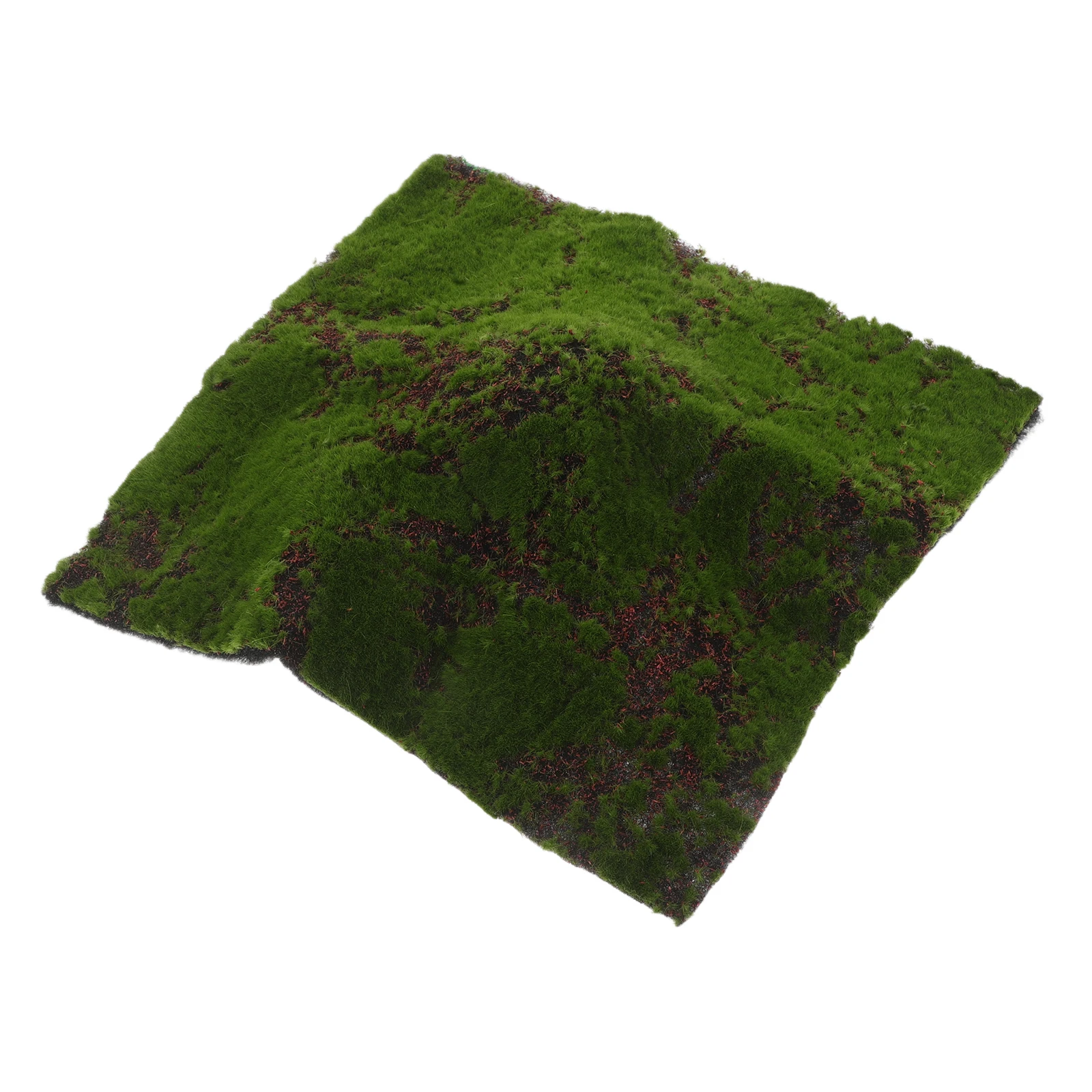 Simulation Moss Turf 11.8X11.8 Inch Artificial Grass Mat Realistic Faux Moss Rug For Diy Indoor Outdoor Decor Craft Bonsai