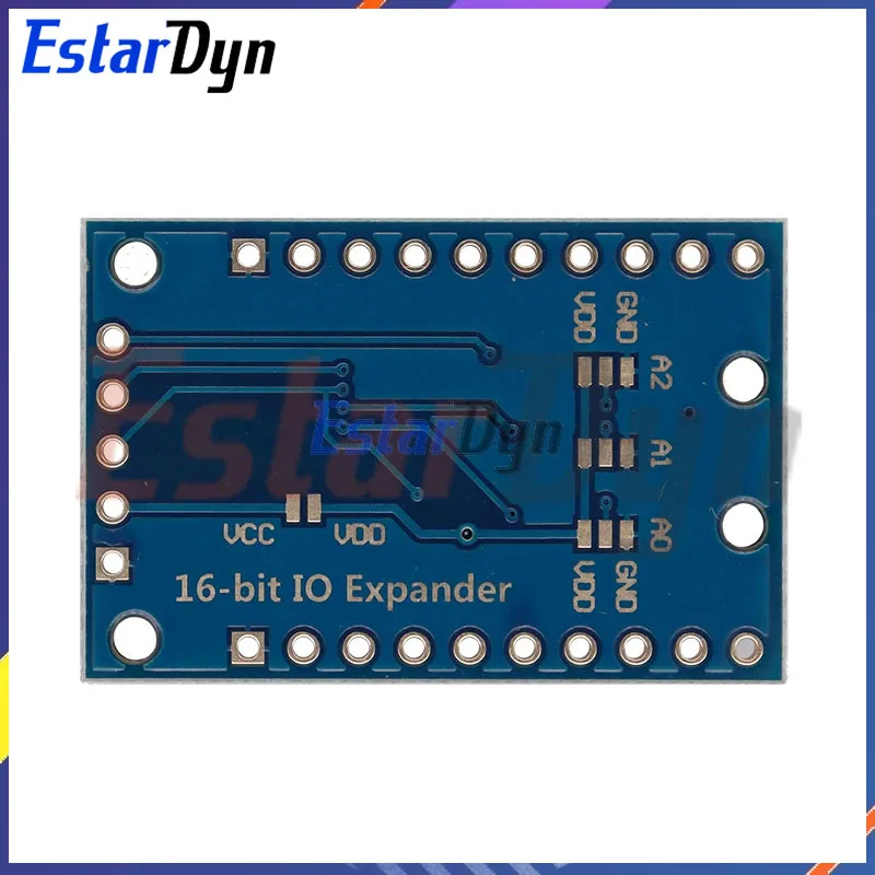 Estardyn Module Expansion IO port Expander board DC 2.5-5.5V I2C communication control 16 IO ports For Arduino