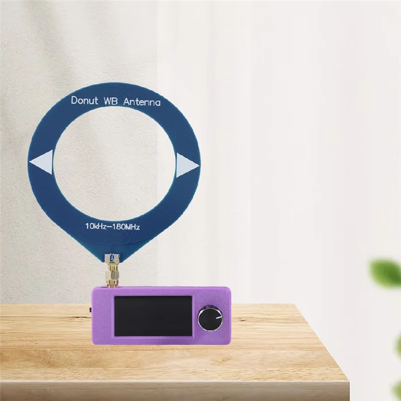 B04C-SI4732 Mini-zakradio met 1,9 inch IPS-scherm LSB USB-ondersteuning AM/FM-radio met antenne 180 MHz / SW MW / VHF-band