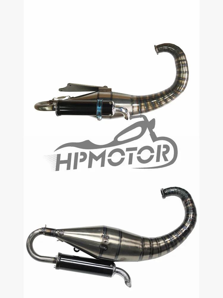 Motorcycle Muffler stuiable for  125cc Racing Scooter Exhaust System for Honda DIO AF18 AF25 AF28