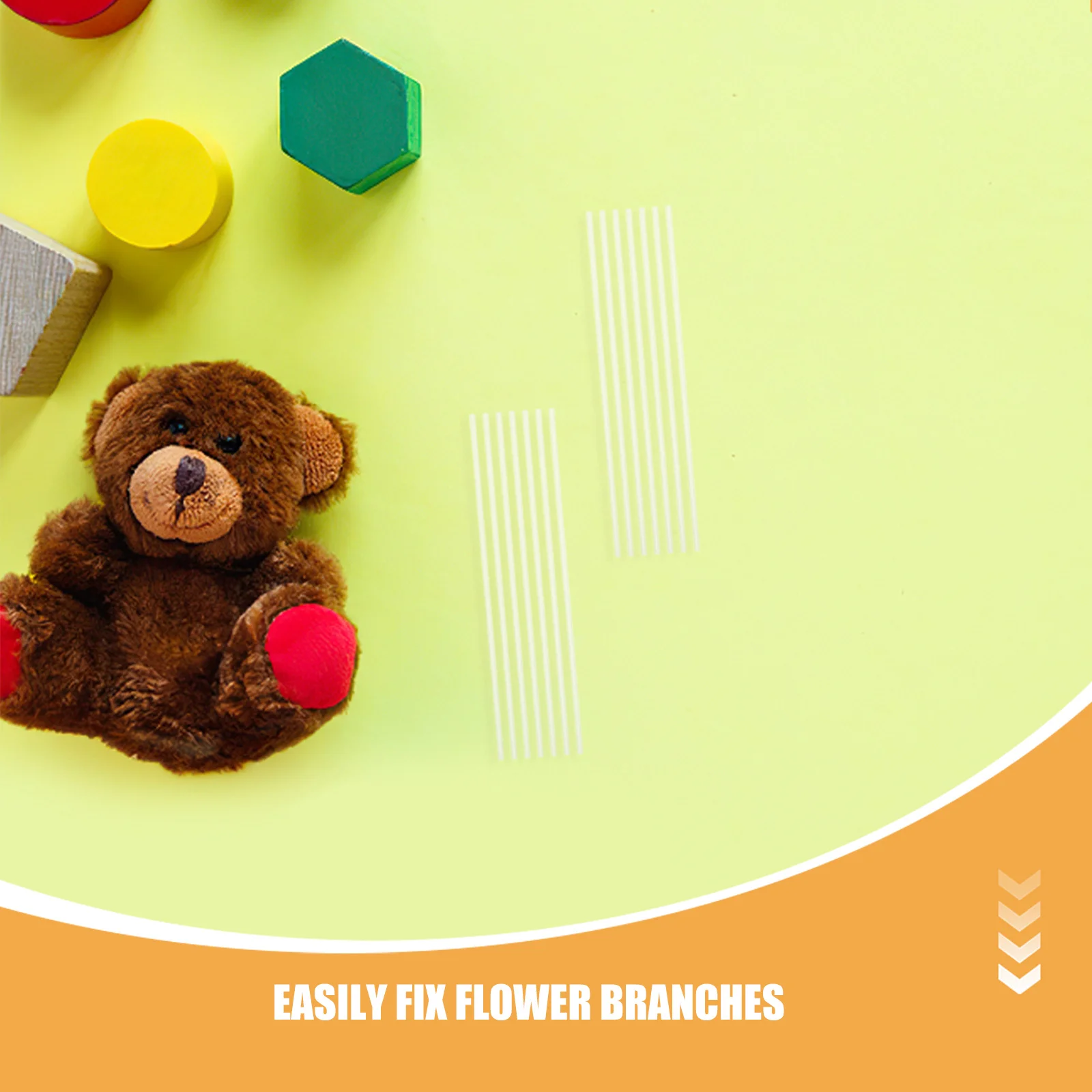 Varillas de soporte para figuras de mano, palos redondos de acrílico transparente de 4Mm para soportes de exhibición de artesanía de arcilla, soportes de escultura, 25 uds.